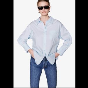 New without tags Anine Bing Mika shirt